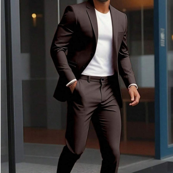 Autumn New Men's Round Neck Sweater